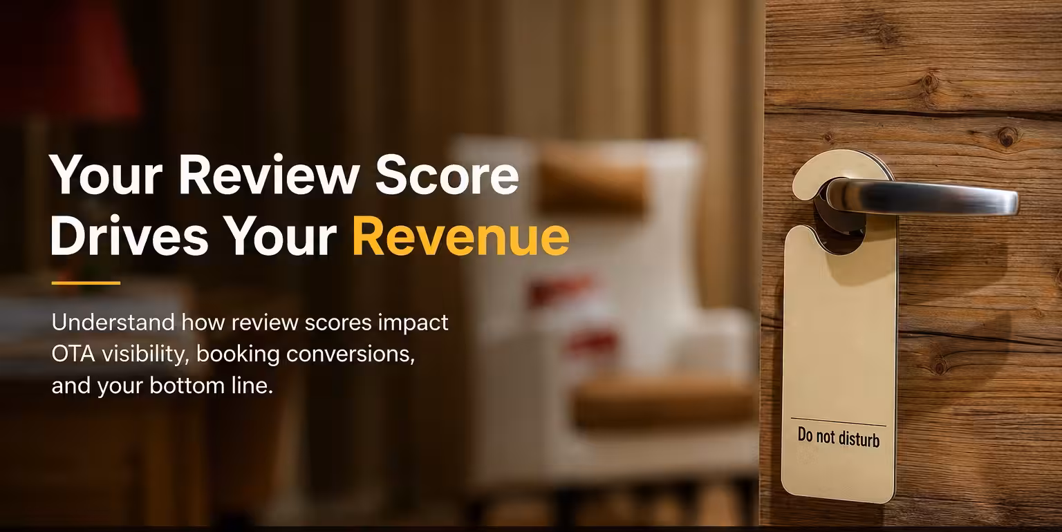 Hotel Reputation Management: How Your Review Score Directly Impacts Revenue