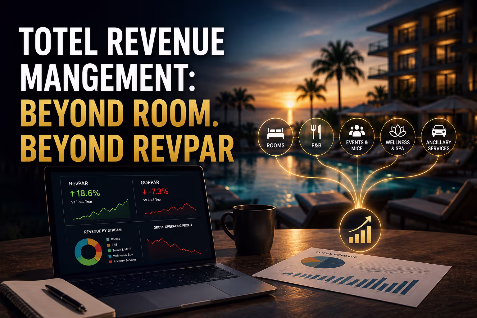 Total Revenue Management: Why Optimizing Rooms Alone Is Leaving Profit Behind